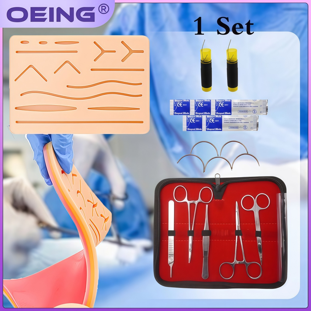 Model Kit Tool Set - 1-2Set Medical Students Suture Practice Kit