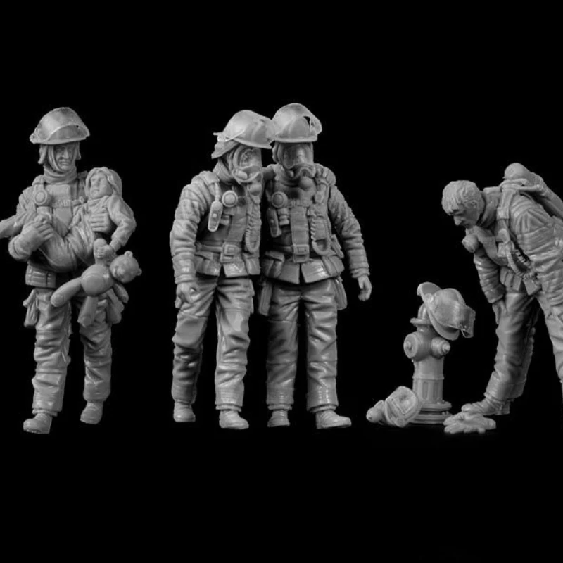 Model Kit History - 1/35 Scale die-cast Resin Figure assembled