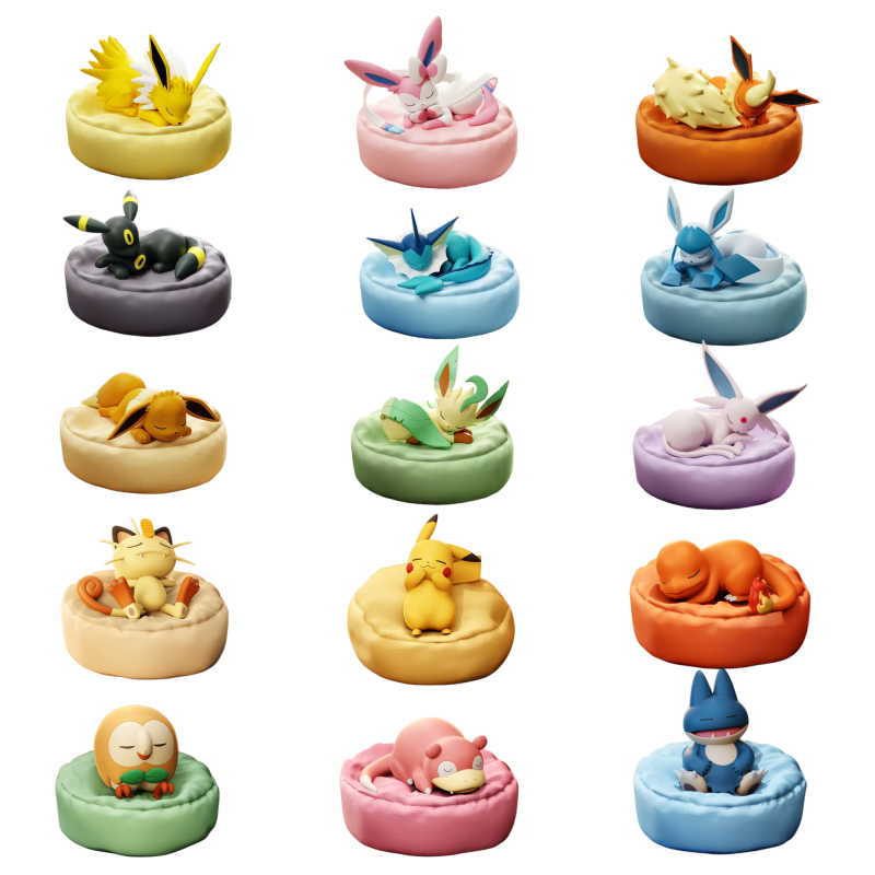 Model Kit Umbreon - Genuine Product Pokémon Sleeping posture model
