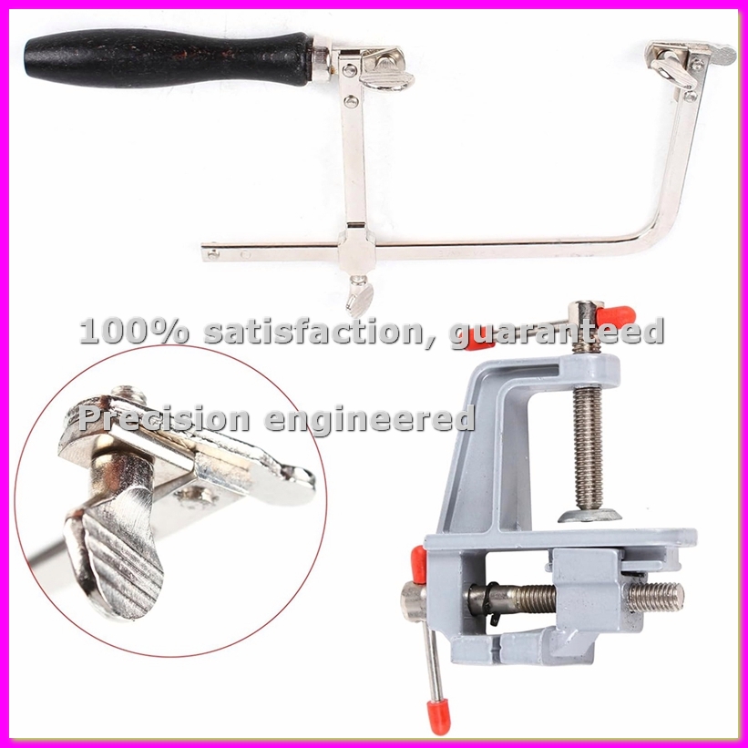 Model Kit Vise - Professional Jewelry Saw Set with Aluminum