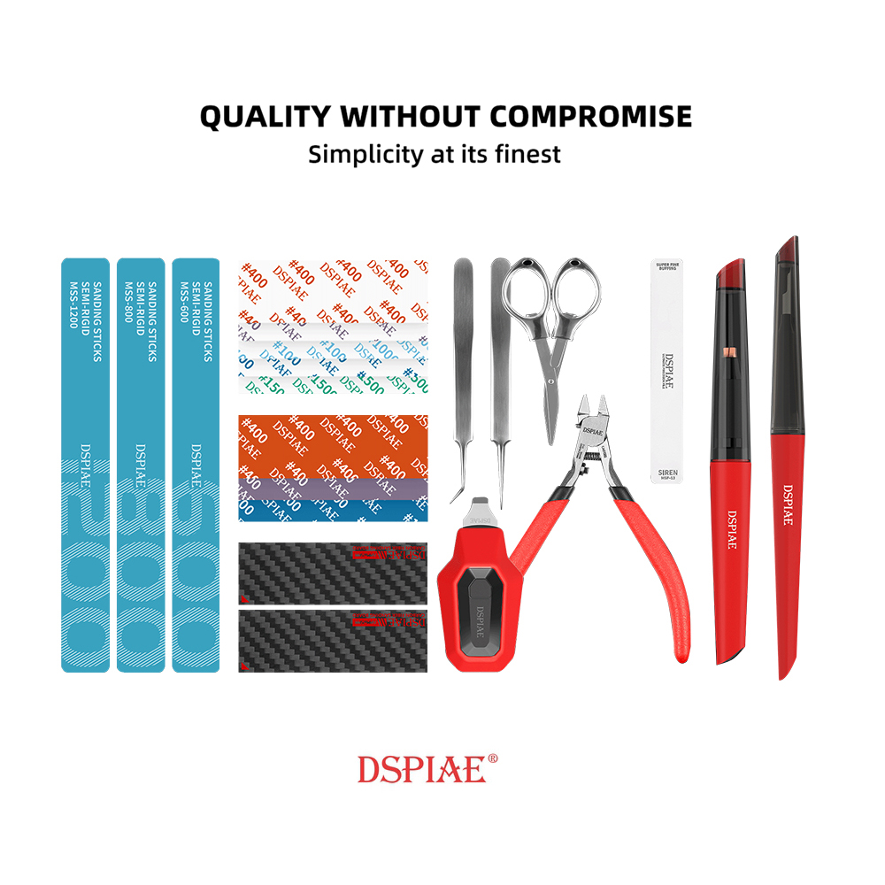 Model Kit Tool Set - DSPIAE TC-S01 Hobby Model Craft Tool