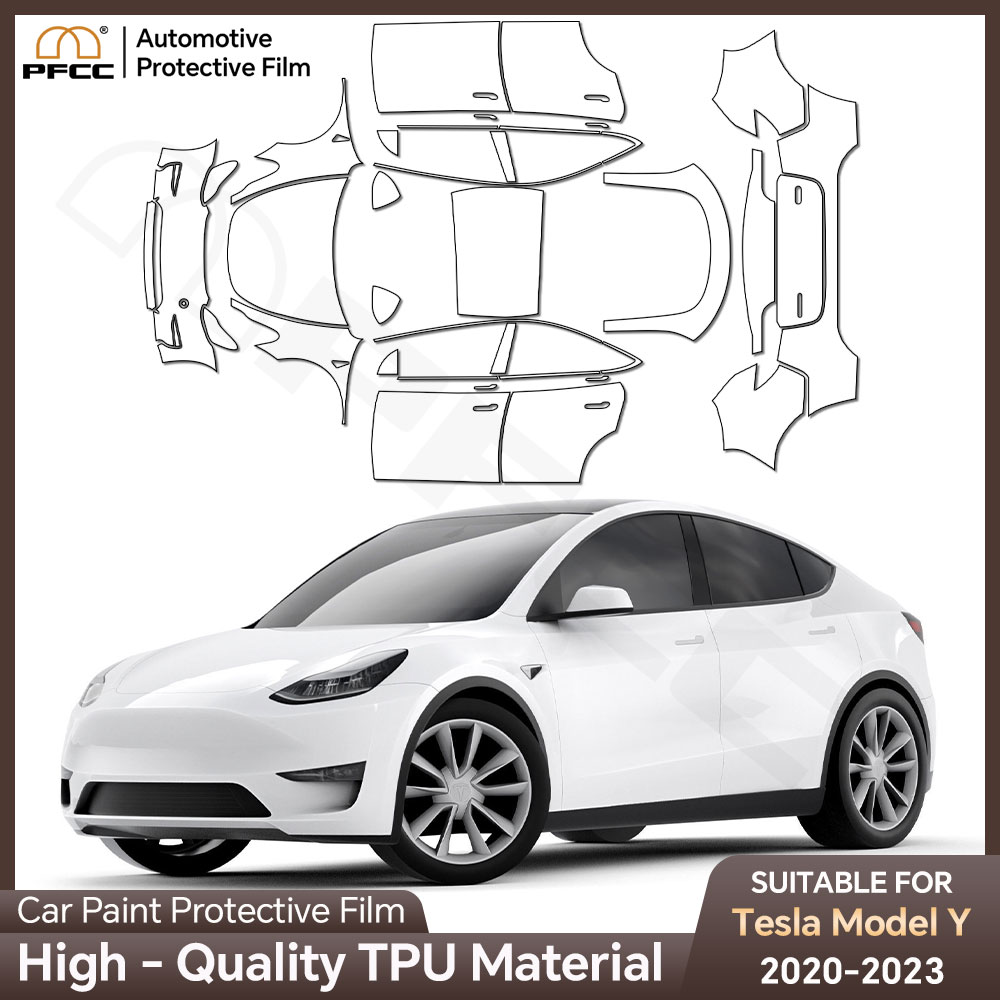Logo Model Kit - Pre-cut Protection Film for Tesla Model