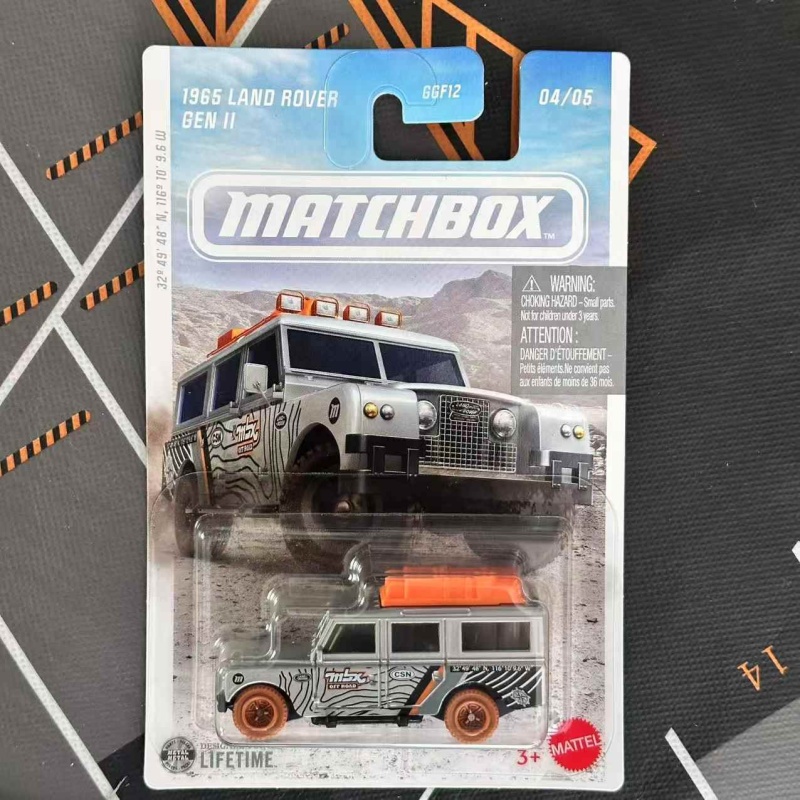 Model Kit Jeep - MATCHBOX Diecast Car 1:64 Off-Road Vehicle