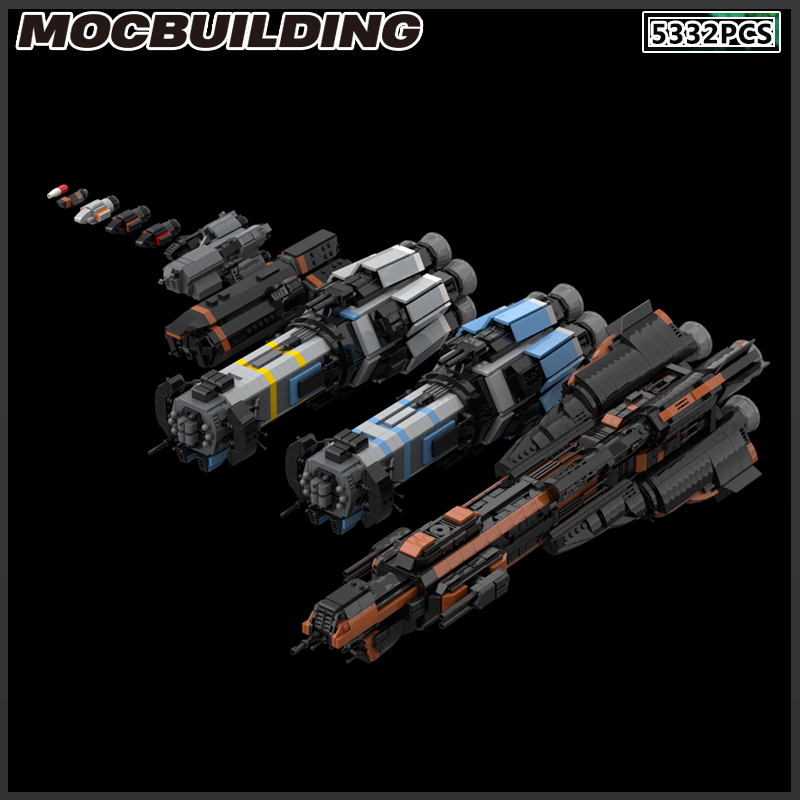 MOC Building Block Space Ship  - đánh giá và giá Model Kit Destroyer