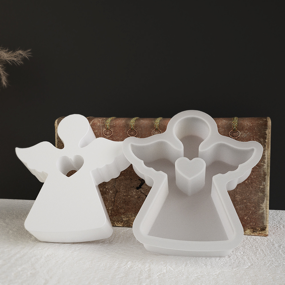 1pc Love Angel Gypsum Mold Can - đánh giá và giá Model Kit Cement