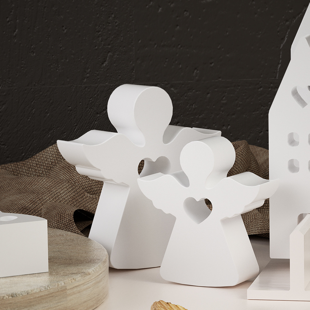 1pc Love Angel Gypsum Mold Can - đánh giá và giá Model Kit Cement