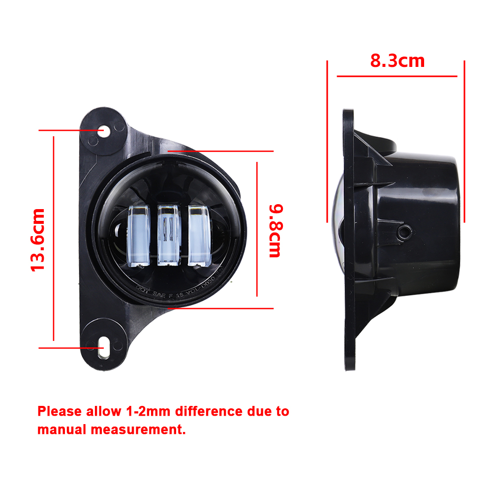 Front Bumper Lights LED Fog Li - đánh giá và giá Model Kit Jeep