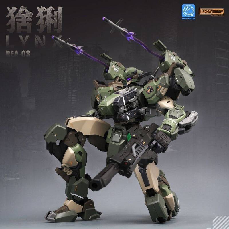 Brandnew Artisan Saga Blue Wha - đánh giá và giá Model Kit Lynx