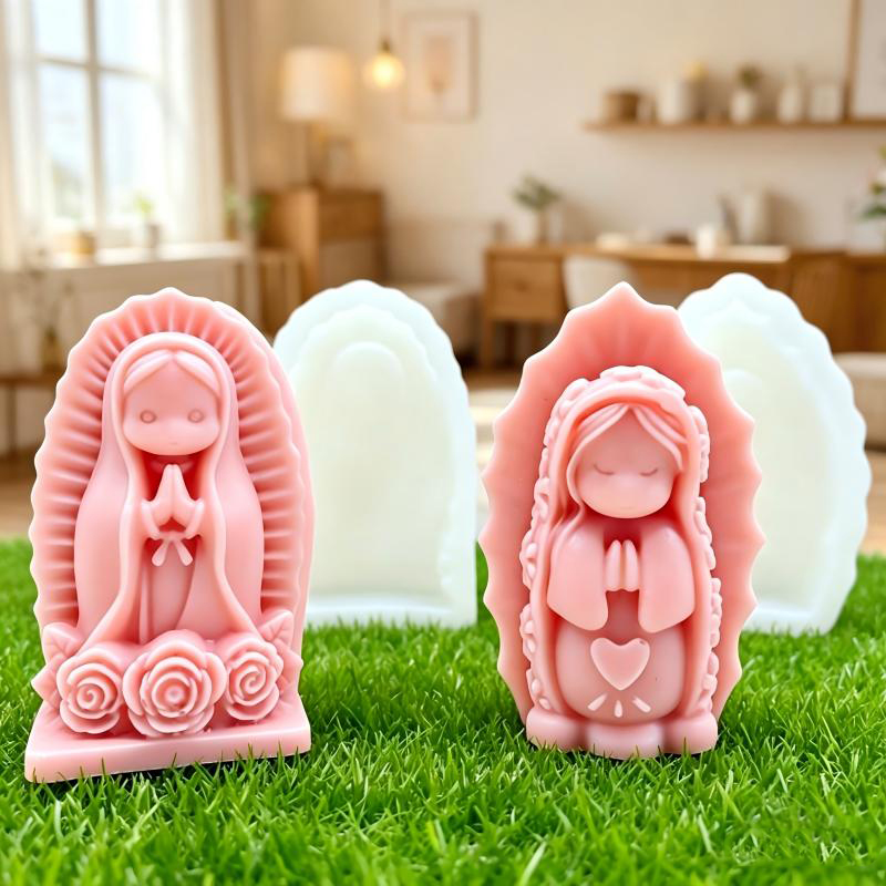 Prayer Girl Angel Silicone Can - đánh giá và giá Model Kit Cement