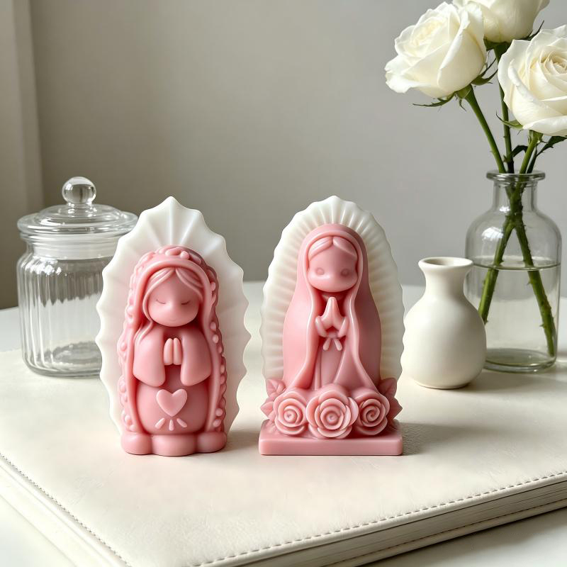 Prayer Girl Angel Silicone Can - đánh giá và giá Model Kit Cement