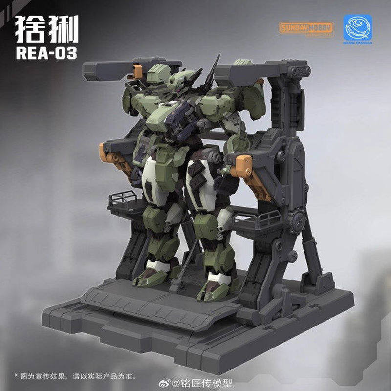 Mingjiangchuan REA-03 Blue Wha - đánh giá và giá Model Kit Lynx