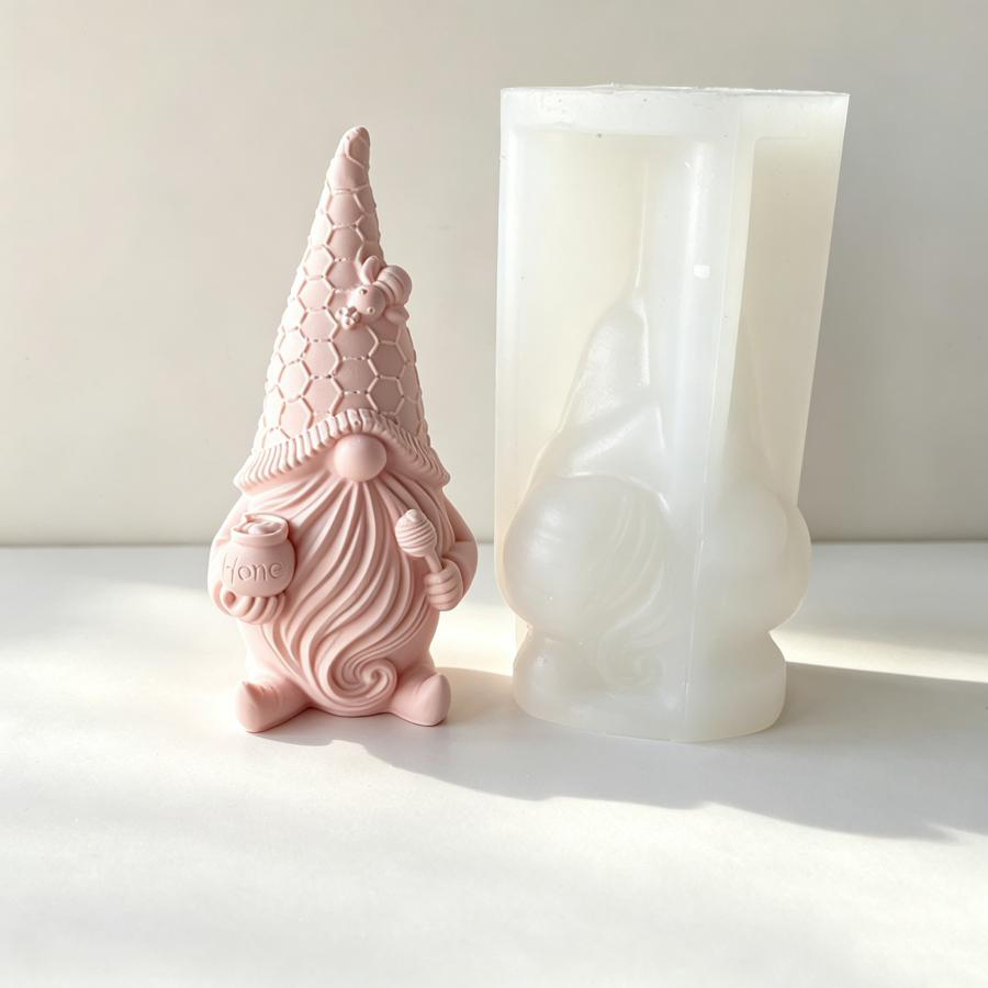 3D Santa Claus Dwarf Silicone  - đánh giá và giá Model Kit Cement