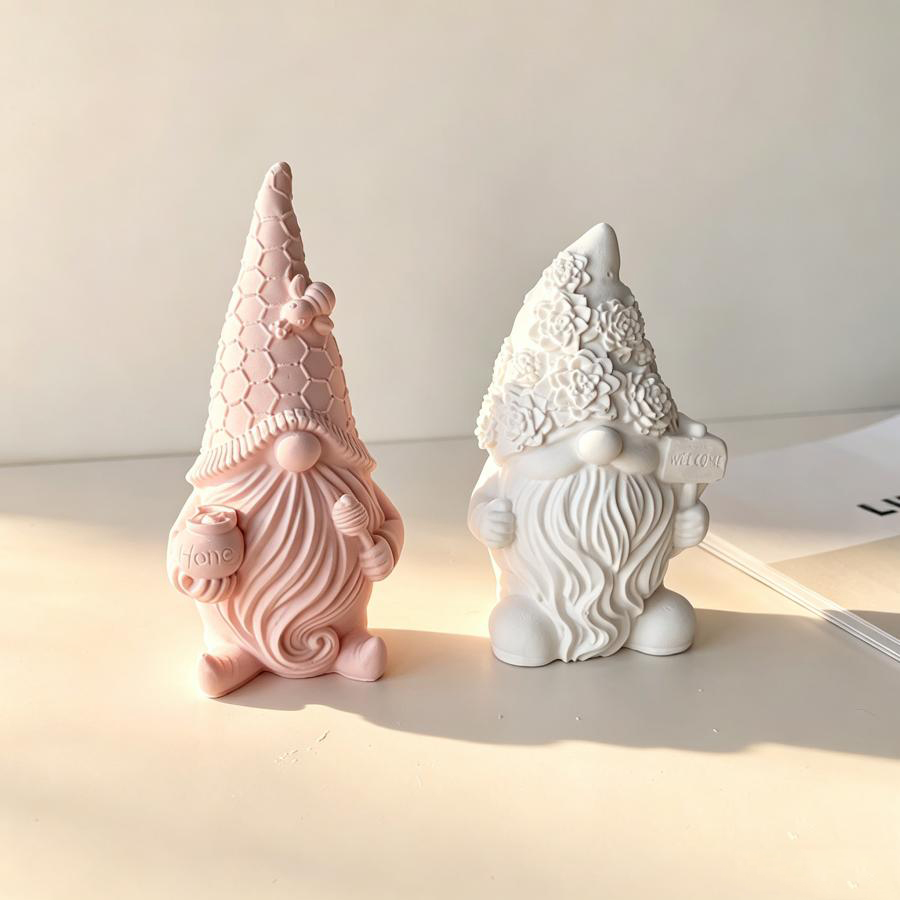 3D Santa Claus Dwarf Silicone  - đánh giá và giá Model Kit Cement