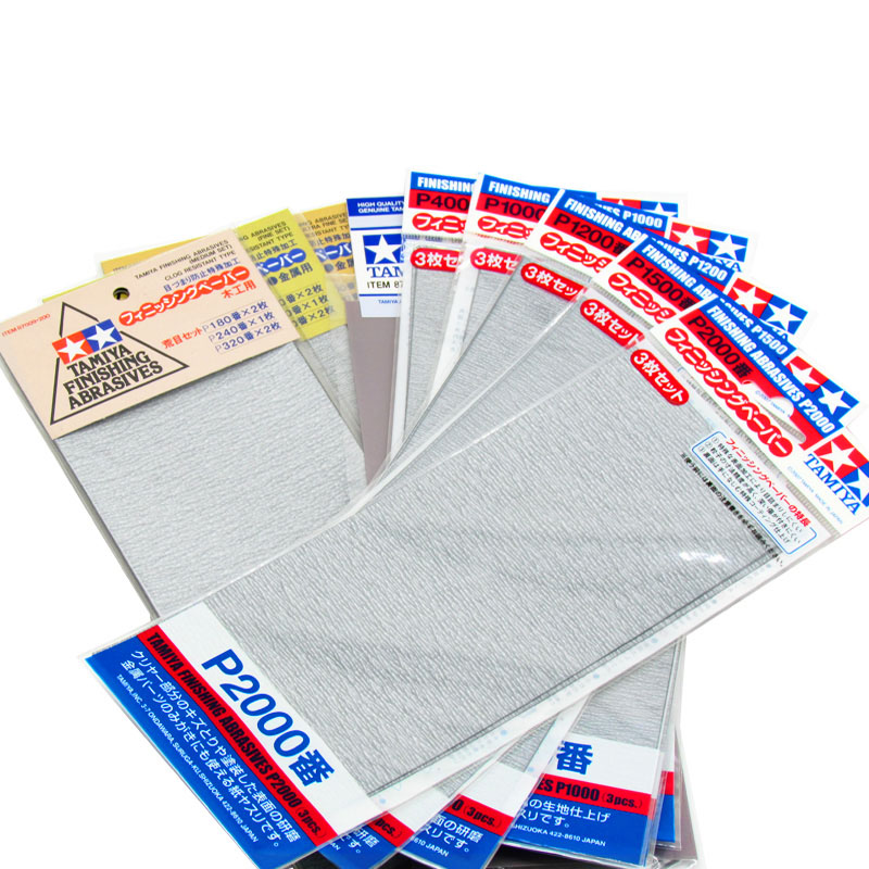 Tamiya Finishing Abrasives San - đánh giá và giá Model Kit Tool Set