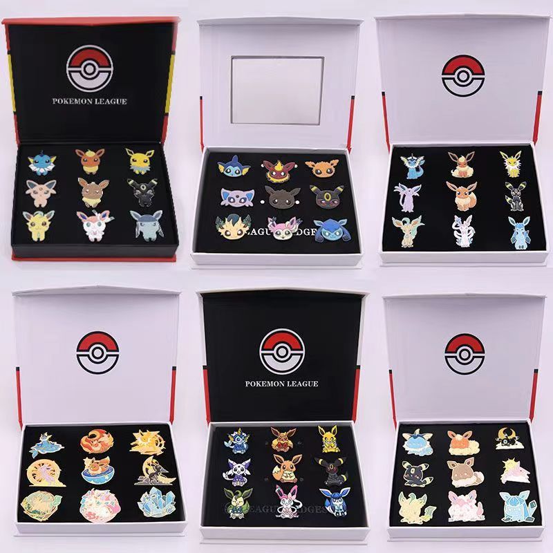 9 Style Pokemon Badges Evees F - đánh giá và giá Model Kit Umbreon