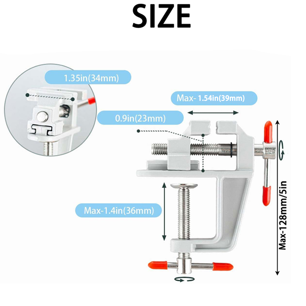 Mini Bench Vise Muliti-Funcati - đánh giá và giá Model Kit Vise