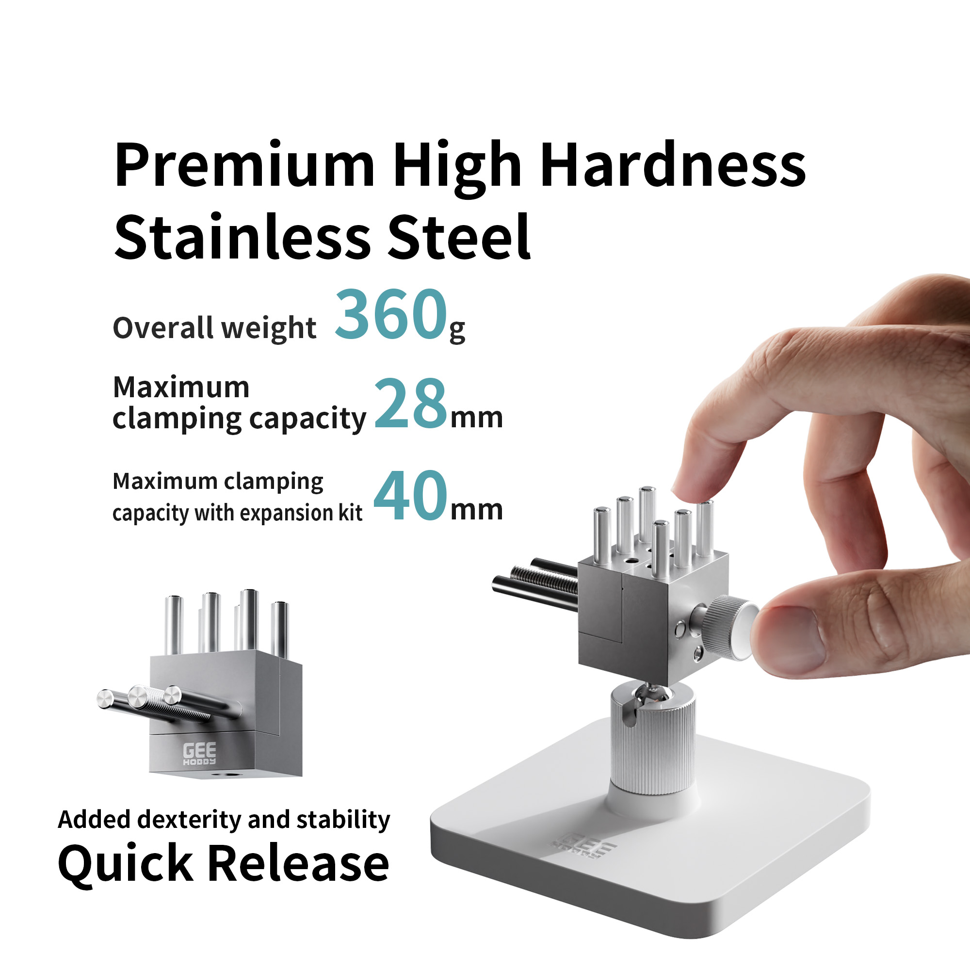 Geehobby Stainless Steel Hobby - đánh giá và giá Model Kit Vise
