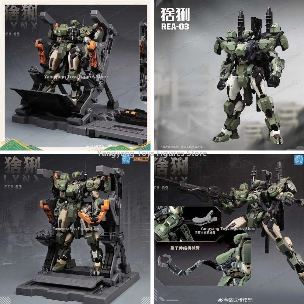 NEW MingjiangZhuan BLUE WHALE  - đánh giá và giá Model Kit Lynx