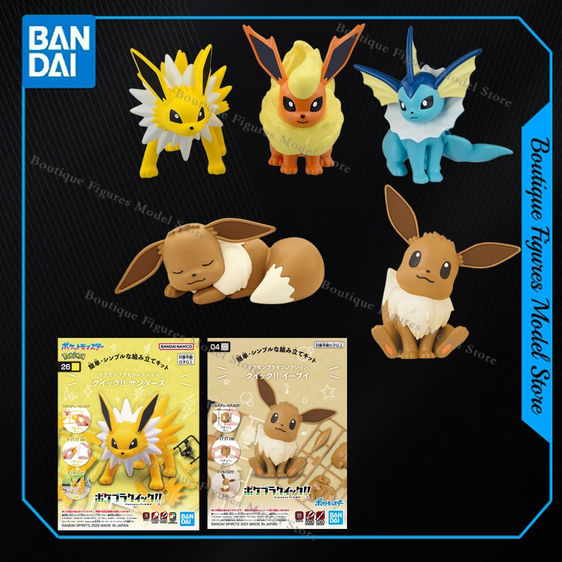 Bandai Genuine Pokemon Model K - đánh giá và giá Model Kit Quick Eevee