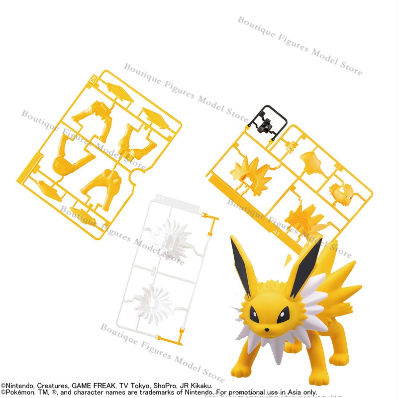 Bandai Genuine Pokemon Model K - đánh giá và giá Model Kit Quick Eevee