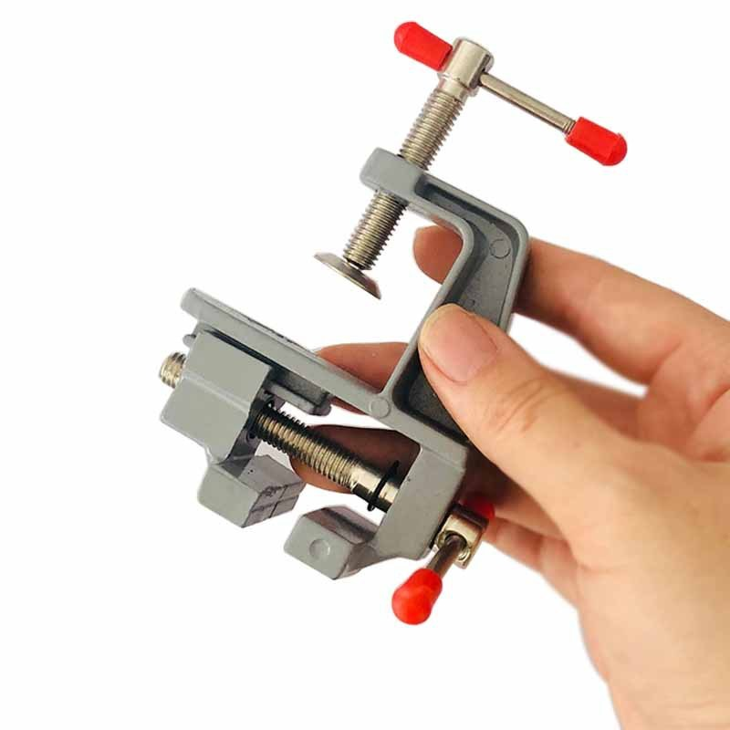 Nhôm Mini Kẹp Bàn Nhỏ Băng Ghế - đánh giá và giá Model Kit Vise