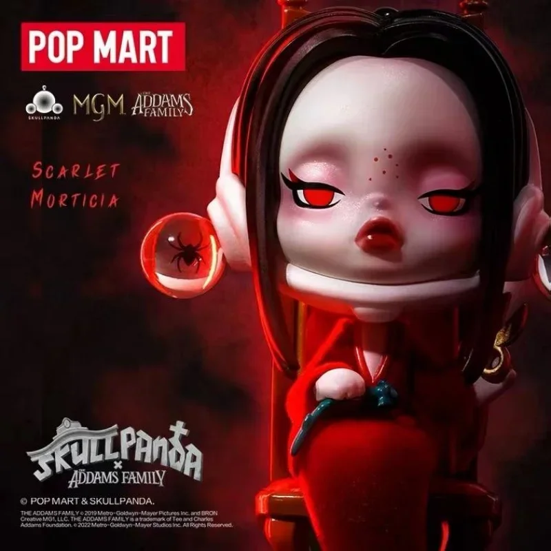 POP MART SKULLPANDA Addams Fam - đánh giá và giá Model Kit Anime Girl