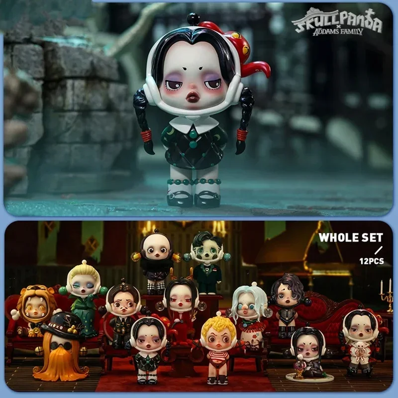 POP MART SKULLPANDA Addams Fam - đánh giá và giá Model Kit Anime Girl
