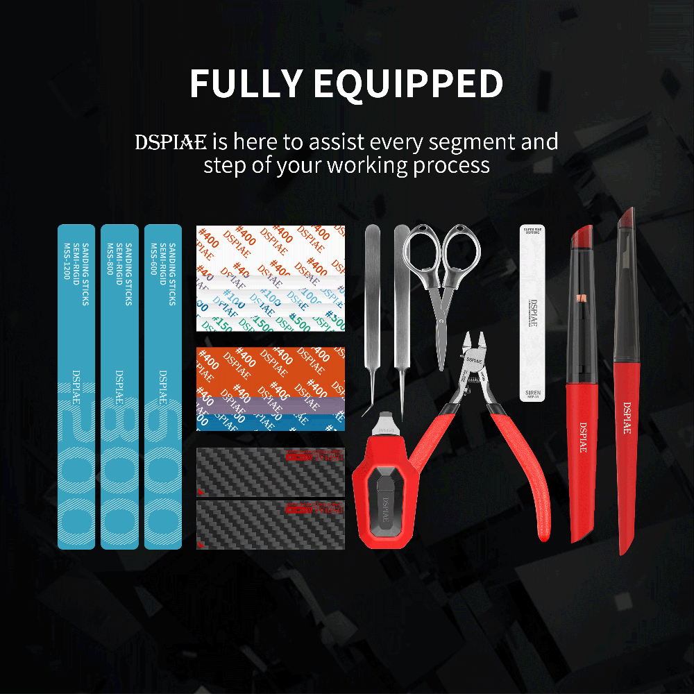 DSPIAE TC-S01 Hobby Model Craf - đánh giá và giá Model Kit Tool Set