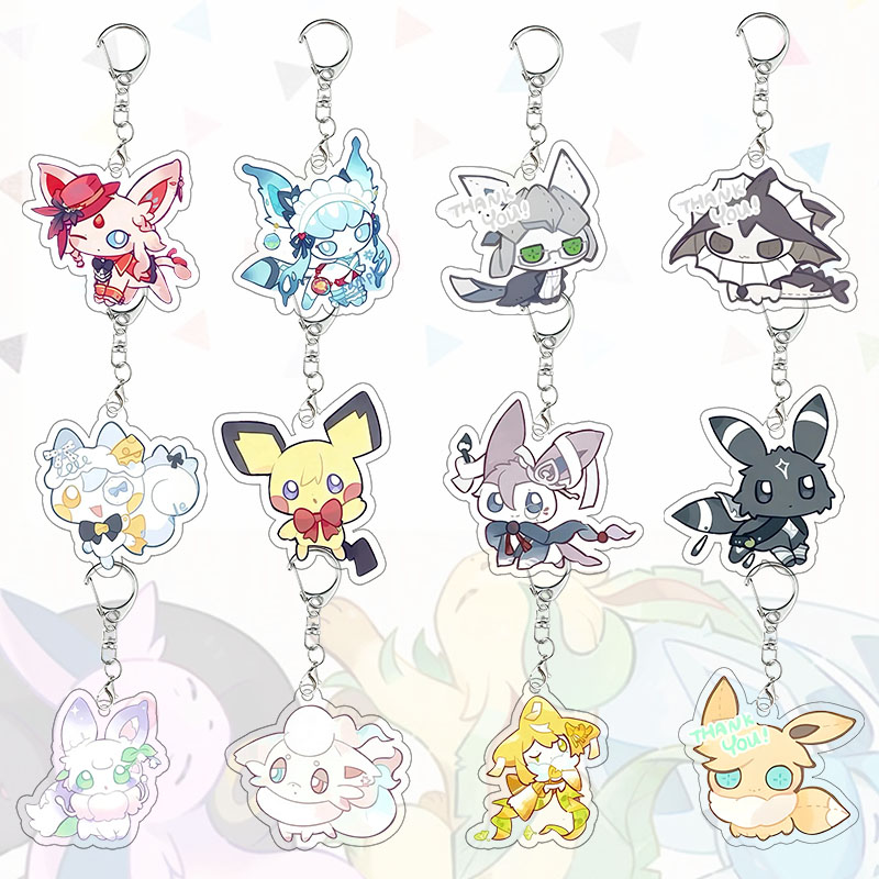 Eeve Family Acrylic Keychain S - đánh giá và giá Model Kit Umbreon