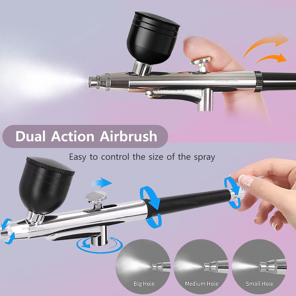 Pro Grade Airbrush Gun Head wi - đánh giá và giá Model Kit Destroyer