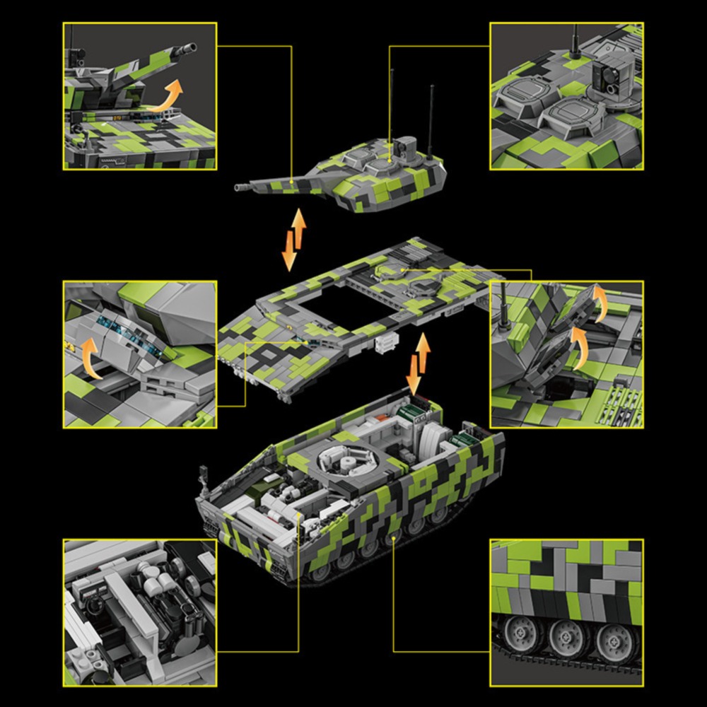 96011 2708pcs KF41 Lynx Infant - đánh giá và giá Model Kit Lynx