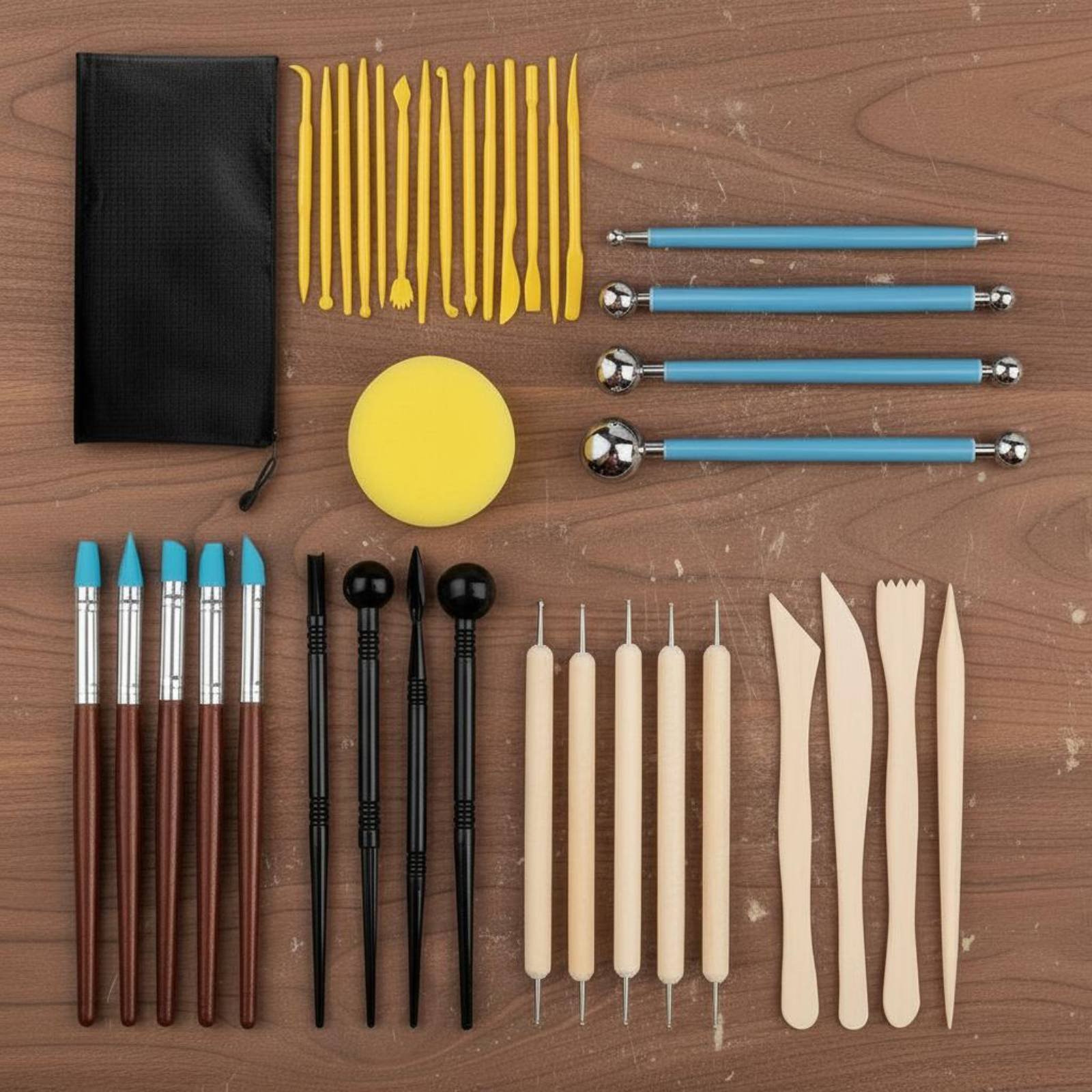 38 Pieces 38 Piece Clay Modeli - đánh giá và giá Model Kit Tool Set