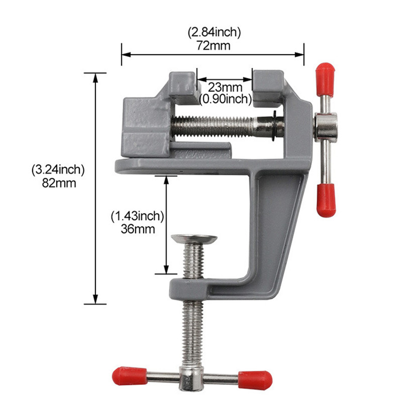 Mini Bench Vise Muliti-Funcati - đánh giá và giá Model Kit Vise