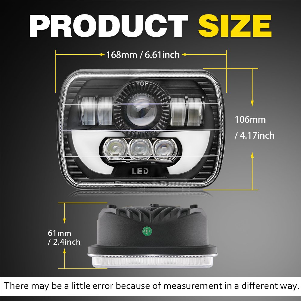 7inch H4 Led Light For Jeep Wr - đánh giá và giá Model Kit Jeep