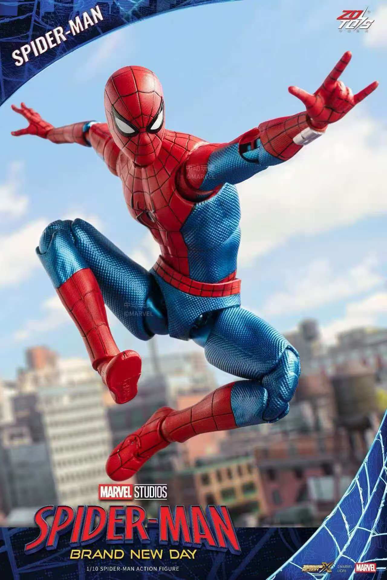 New ZD Toys Spider Man Brand N - đánh giá và giá Model Kit Spiderman