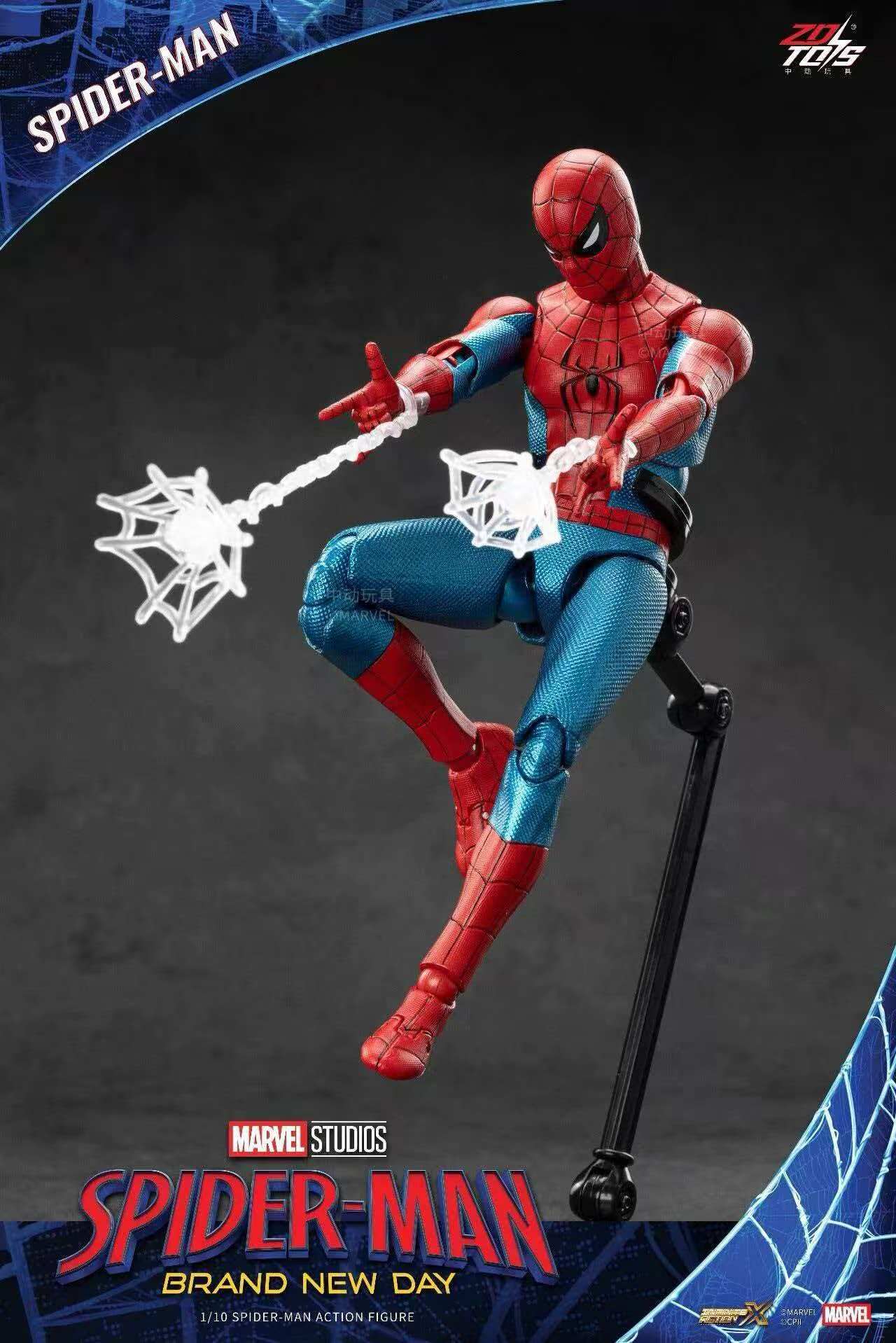 New ZD Toys Spider Man Brand N - đánh giá và giá Model Kit Spiderman