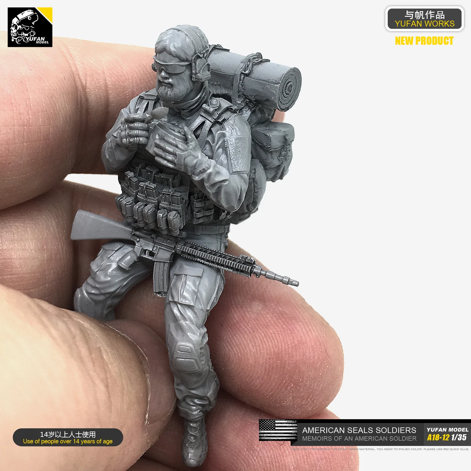 1/35 Resin  Kits Soldier Model - đánh giá và giá Model Kit History