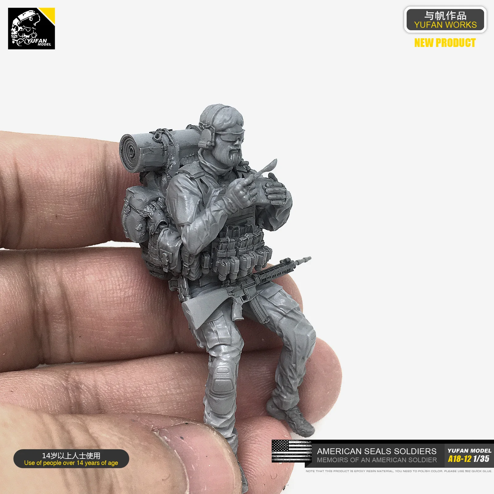 1/35 Resin  Kits Soldier Model - đánh giá và giá Model Kit History