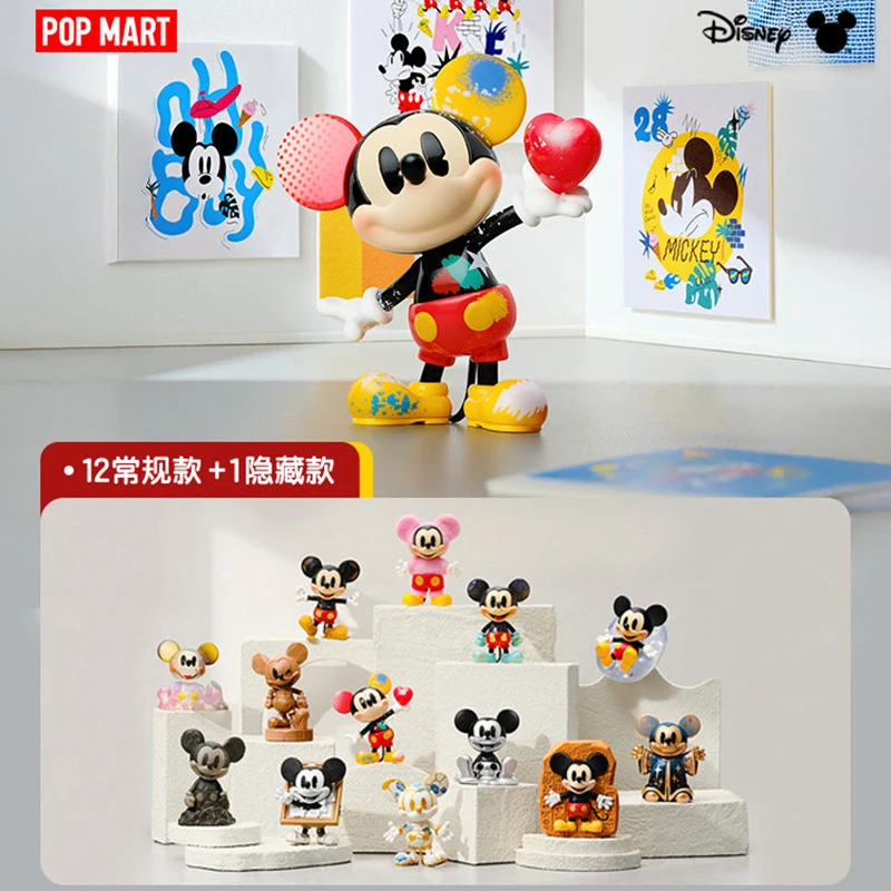 POPMART Disney Mickey Boundles - đánh giá và giá Model Kit Anime Girl