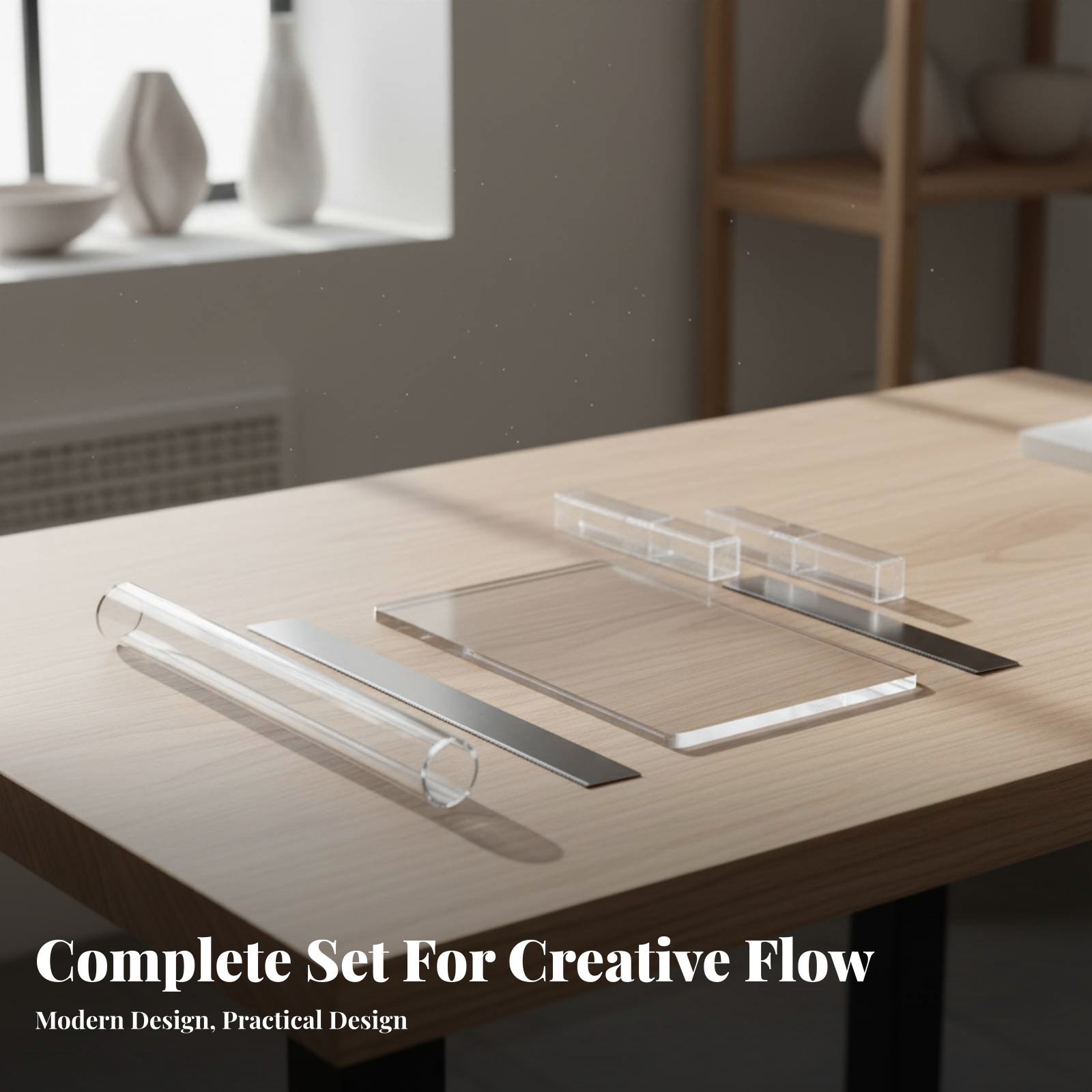 6 Pieces Acrylic Clay Cylinder - đánh giá và giá Model Kit Tool Set