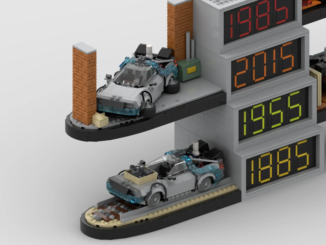 Moc Delorean Back To The Futur - đánh giá và giá Model Kit Kyogre