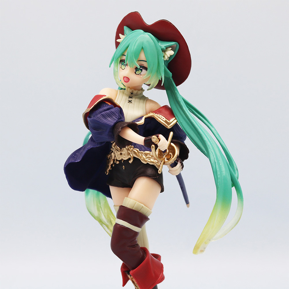 Hatsune Miku Desktop Cute Acti - đánh giá và giá Model Kit Anime Girl