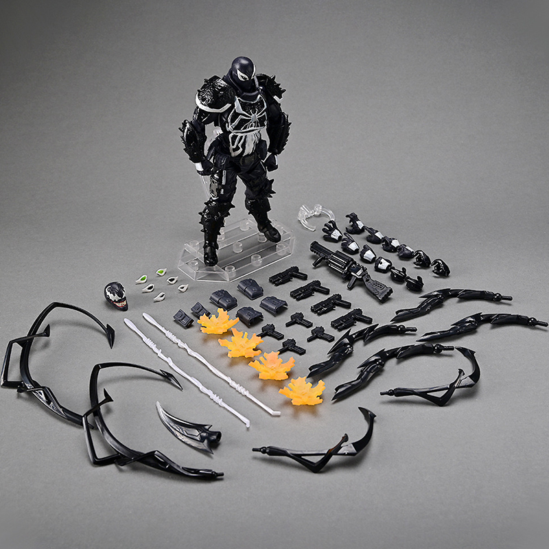 Agent Venom Action Figure Kaiy - đánh giá và giá Model Kit Spiderman