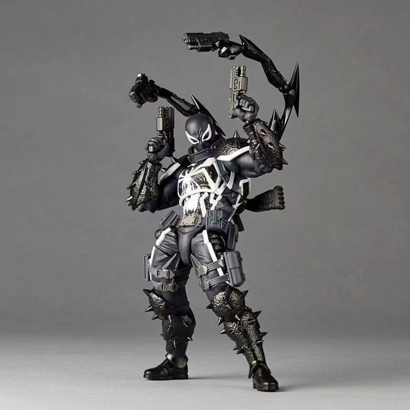 Agent Venom Action Figure Kaiy - đánh giá và giá Model Kit Spiderman